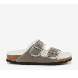 Birkenstock Shearling Sandals